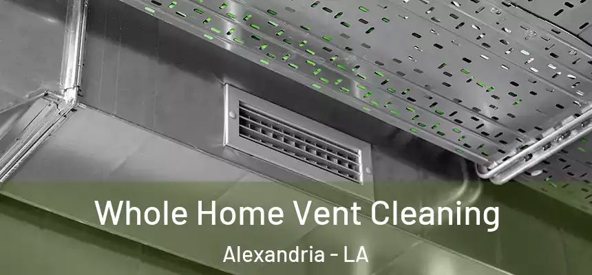 Whole Home Vent Cleaning Alexandria - LA